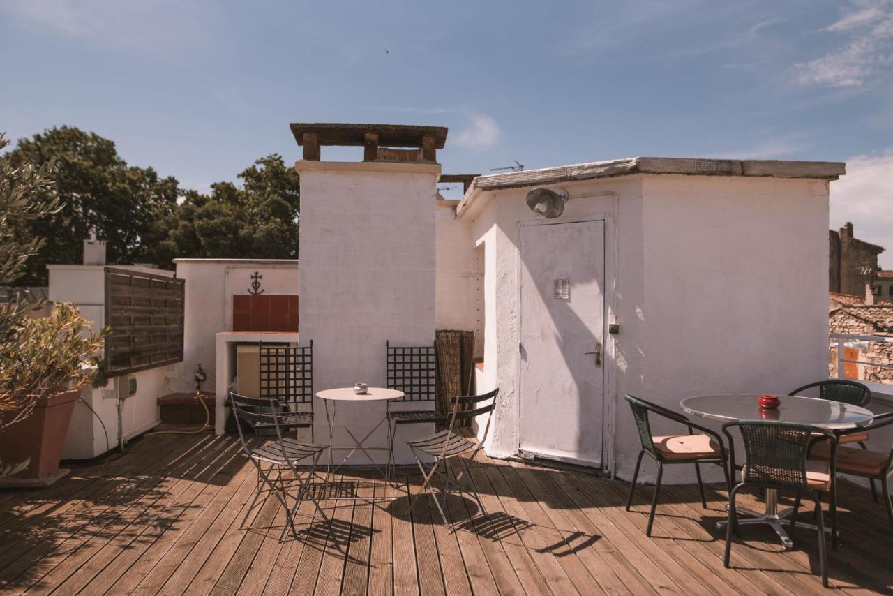Chez Pepito & Zaza Hypercentre Rooftop Garage Nimes Exterior foto