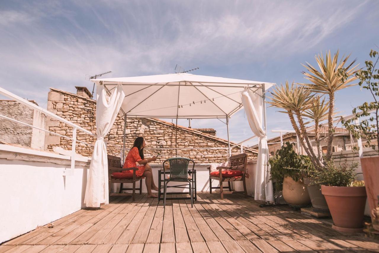 Chez Pepito & Zaza Hypercentre Rooftop Garage Nimes Exterior foto